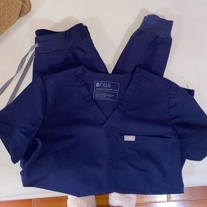 Navy Figs Scrubs